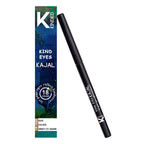 KINDED Kind Eyes Kajal 3 In 1 Kohl Kajal Eye Liner Smokey Eye Shadow - 01 Boundless Black | Grocsy