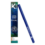 KINDED Kind Eyes Kajal 3 In 1 Kohl Kajal Eye Liner Smokey Eye Shadow - 05 Butterfly Blue | Grocsy
