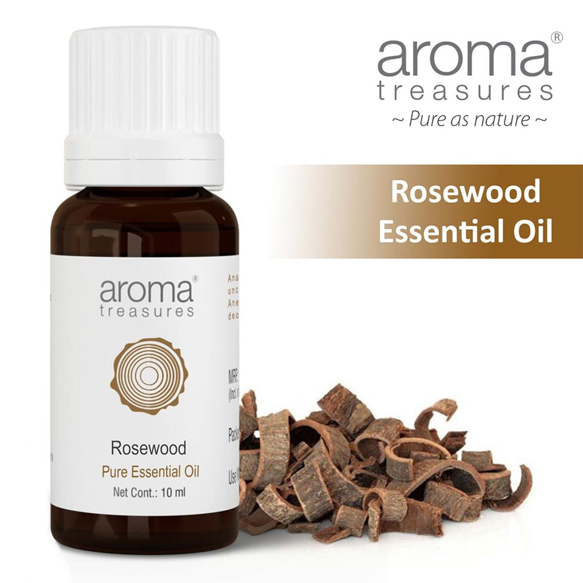 Aroma Treasures Rosewood Pure Essential Oil | Grocsy