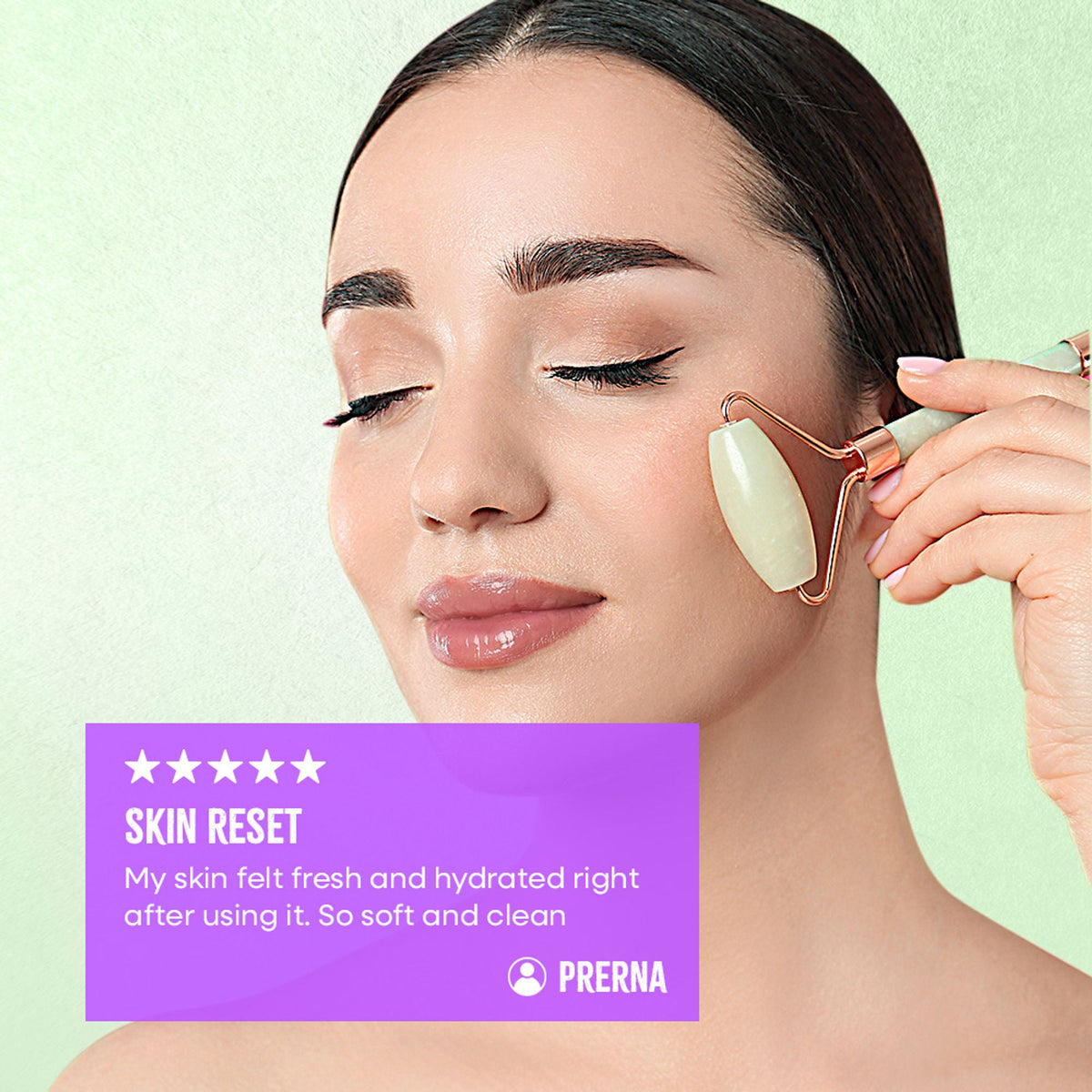 Nykaa Green Tea + Aloe Vera Sheet Mask For Hydrated Skin - Formulated in Korea - For All Skin Types - Green Tea + Aloe Vera | Grocsy