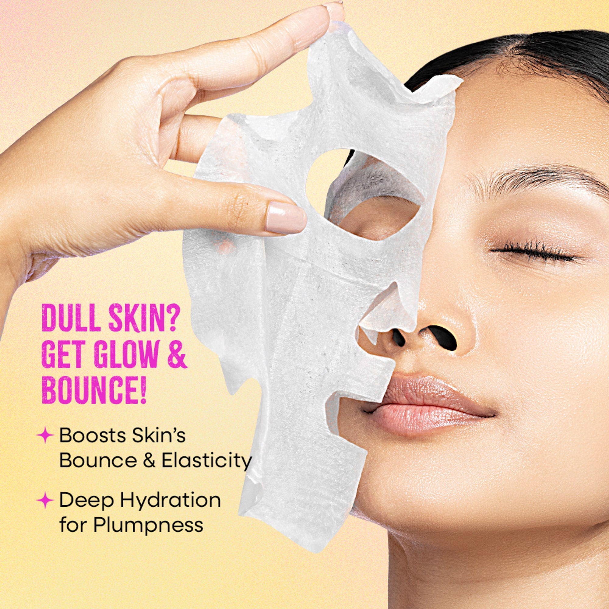 Nykaa Green Tea + Aloe Vera Sheet Mask For Hydrated Skin - Formulated in Korea - For All Skin Types - Gold | Grocsy
