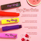 Makeup Revolution Pop Gloss Balm - Cherry Red | Grocsy