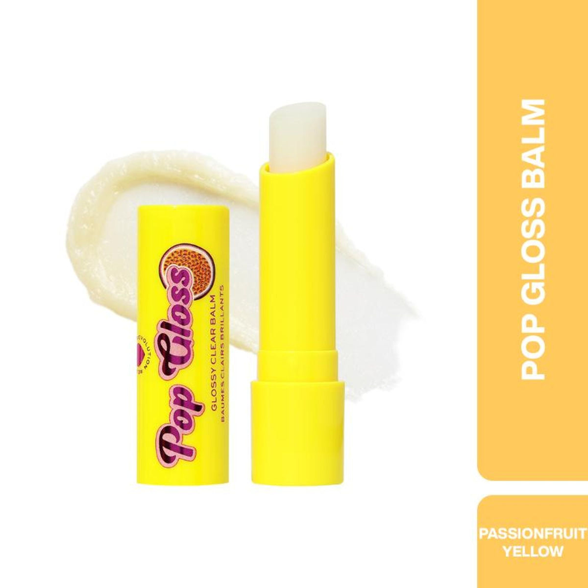 Makeup Revolution Pop Gloss Balm - Passionfruit Yellow | Grocsy