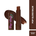 Makeup Revolution Pop Gloss Balm - Coconut Brown | Grocsy