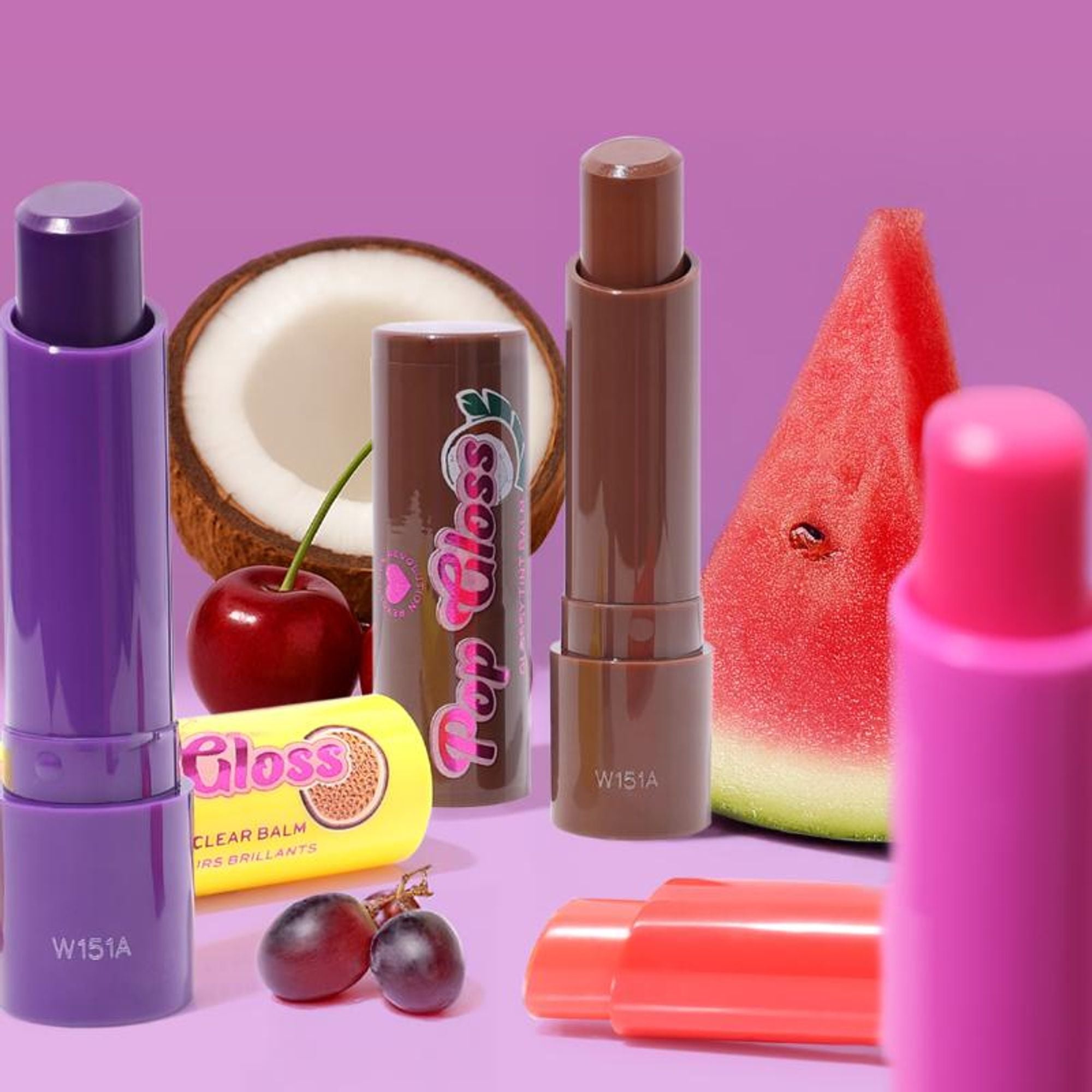 Makeup Revolution Pop Gloss Balm - Coconut Brown | Grocsy