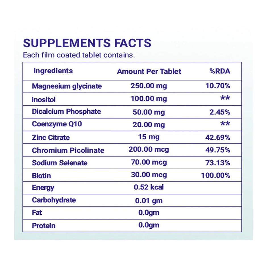 Diabexy Nutrition (Reversol, Basics, Anteflame) Tablets | Grocsy