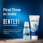 Dente91 Cool Mint Mouthwash | Grocsy
