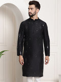 Sojanya Ethnic Motifs Embroidered Thread Work Kurta | Grocsy
