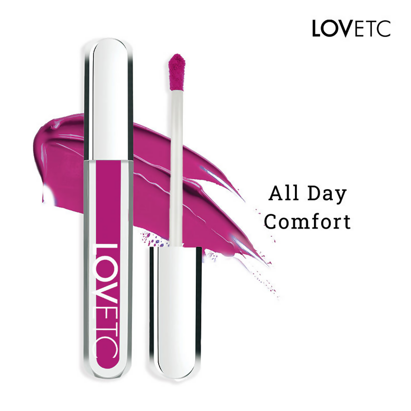 LOVETC Bold, Bliss, Etc Zero-Gravity Lip Creme - Gossip Session | Grocsy