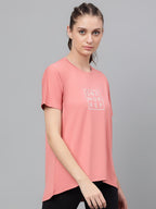 MKH Typography Printed Dri-FIT Relaxed Fit T-shirt | Grocsy