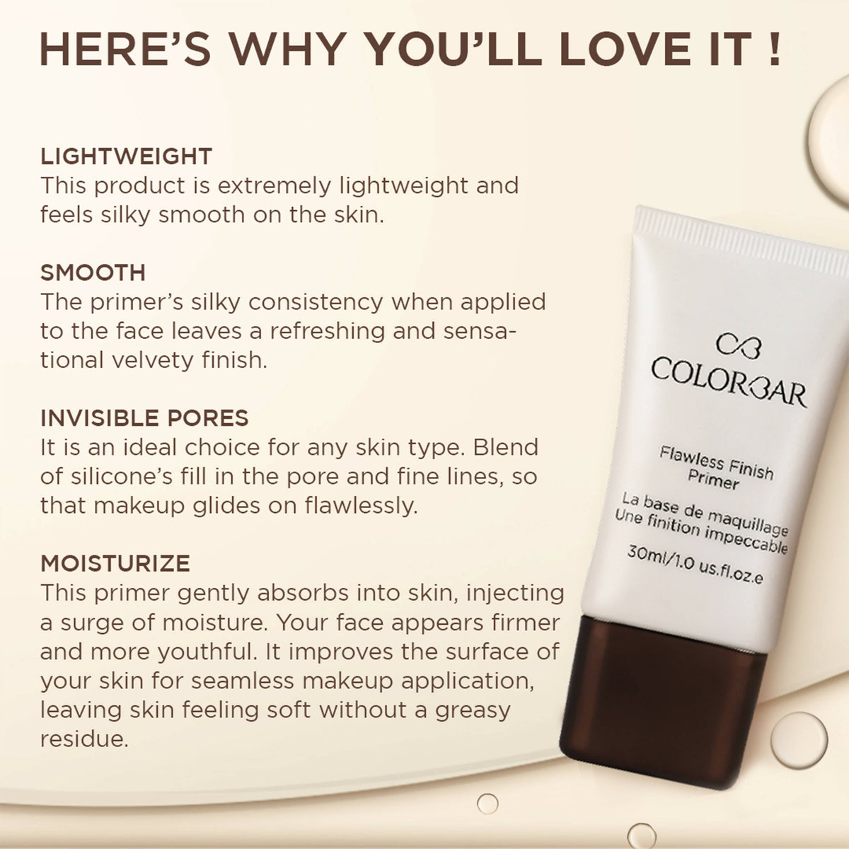 Colorbar Flawless Finish Primer | Grocsy