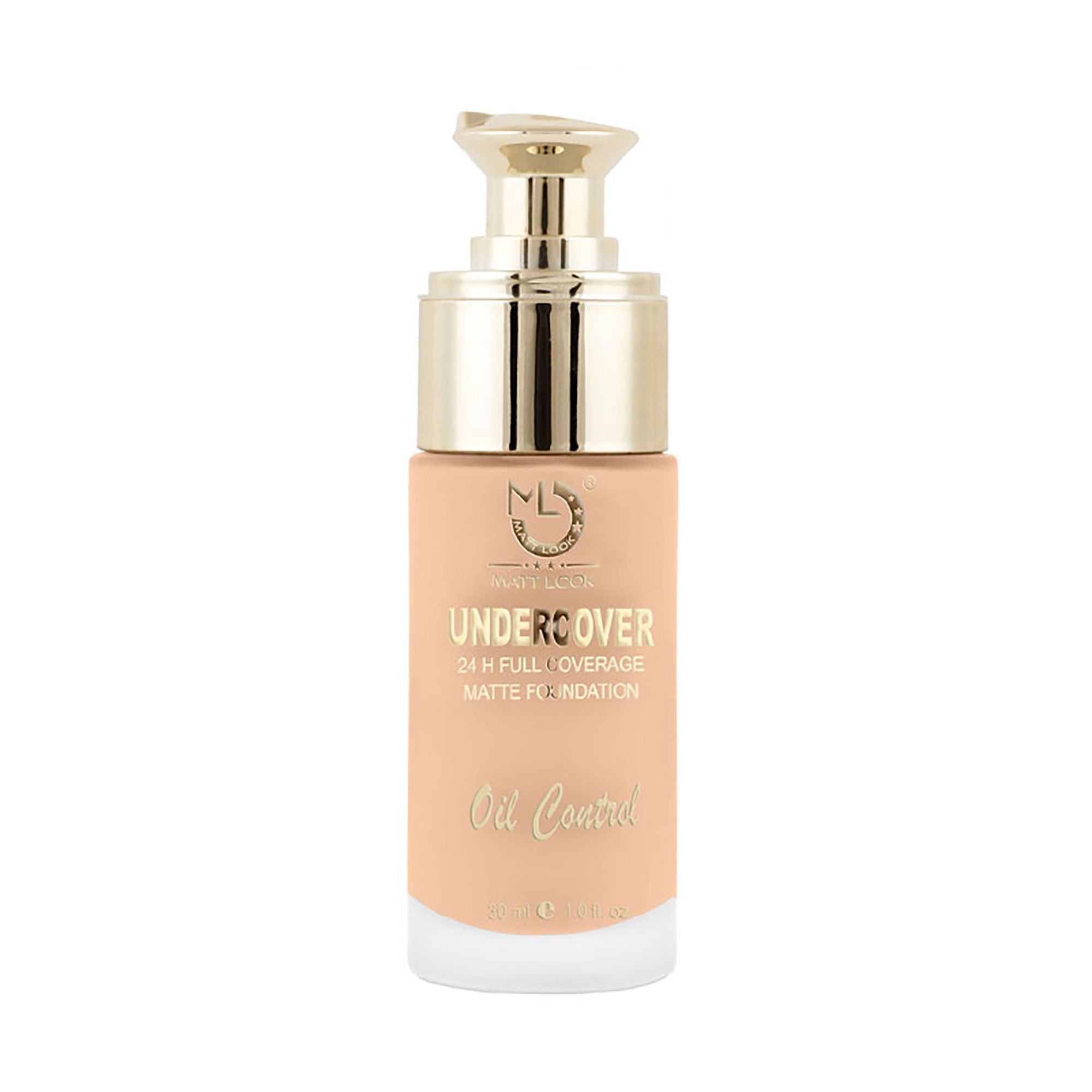 Matt Look Undercover 24Hr Full Coverage & Oil Control Matte Foundation - Classic Ivory | Grocsy