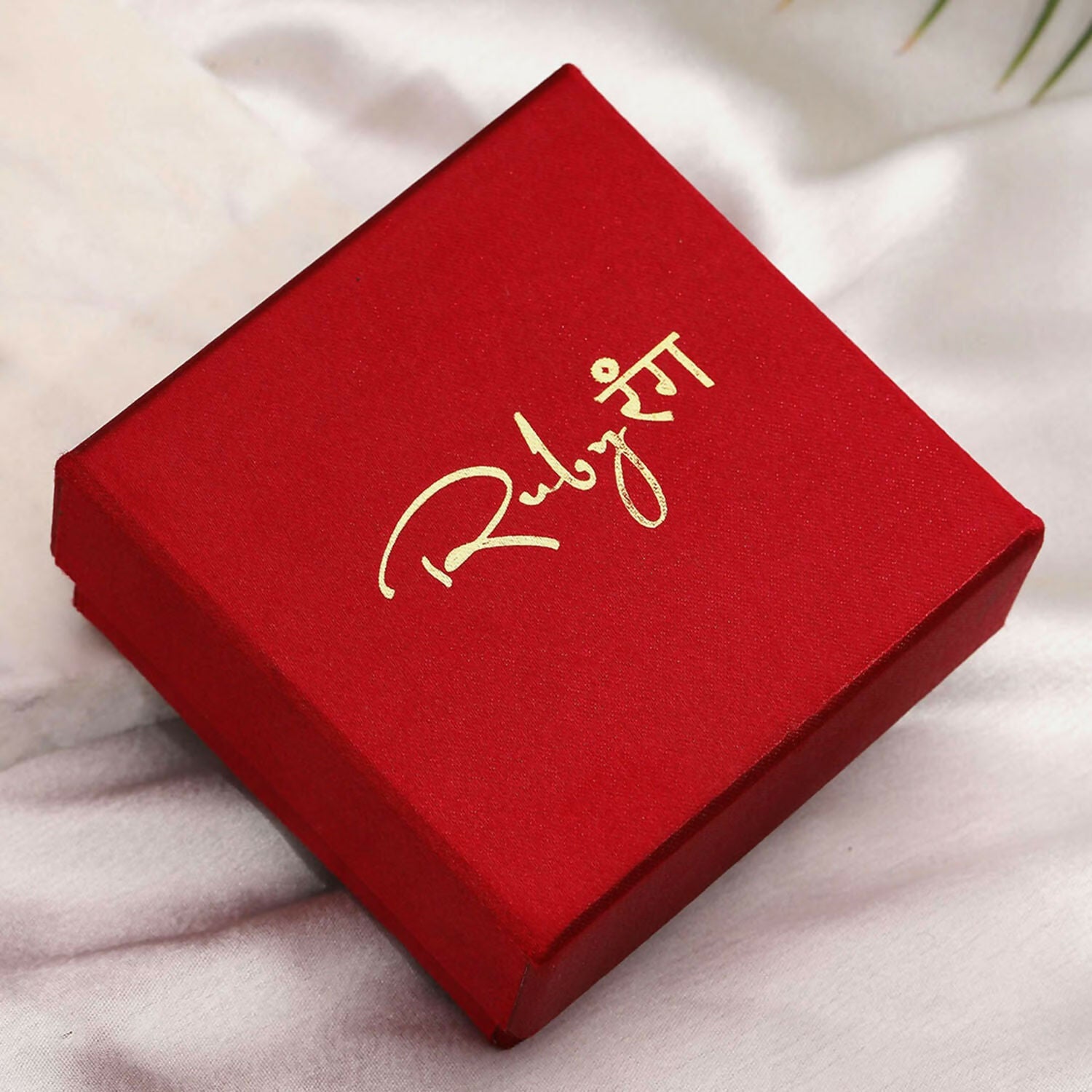 Kundan and Pearl Studded Bangle (Gold) - Ruby Raang