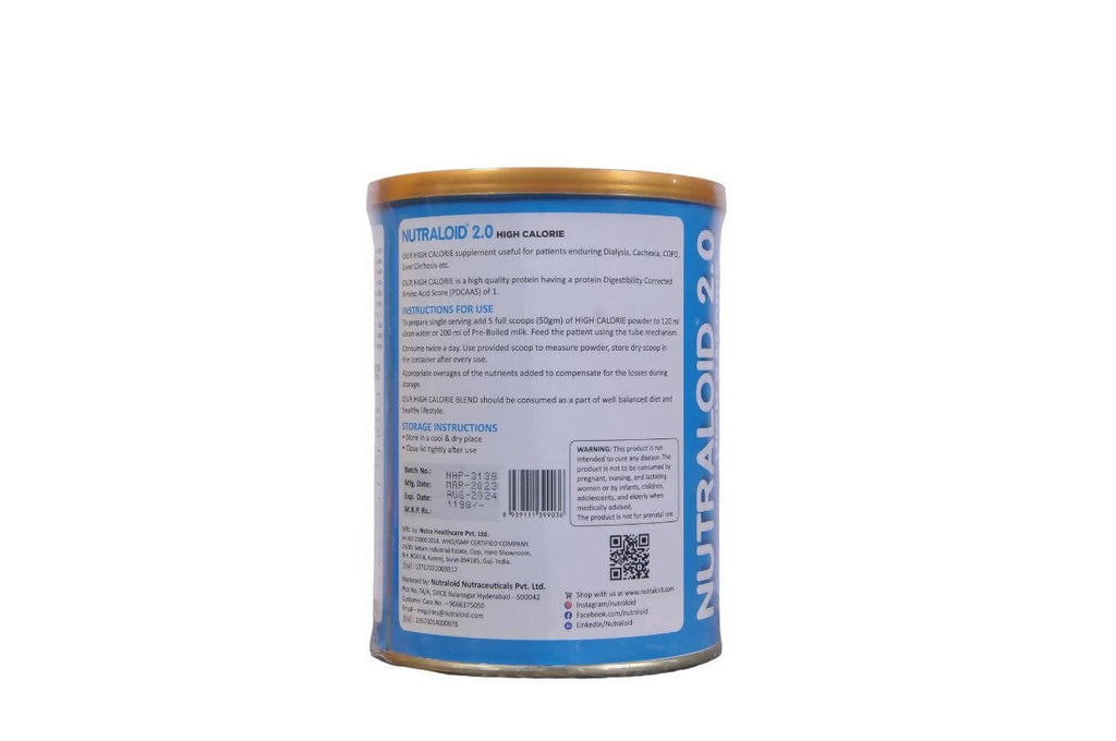 Nutraloid 2.0 High Protein High Calorie Powder | Grocsy