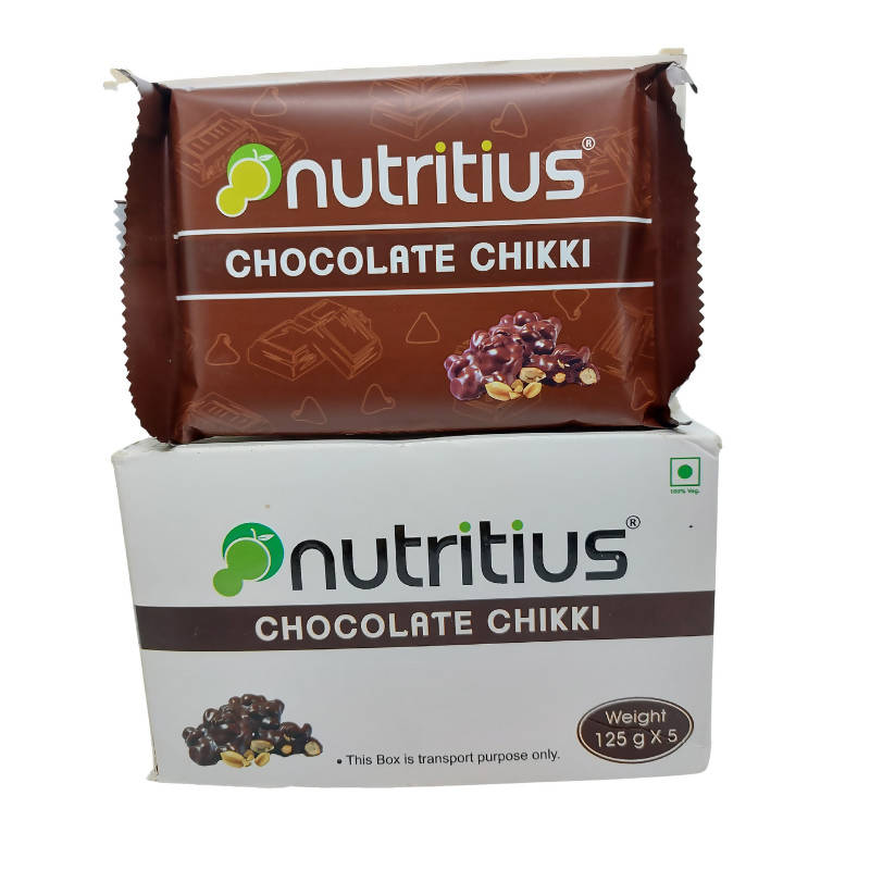 Nutritius Chocolate Chikki | Grocsy