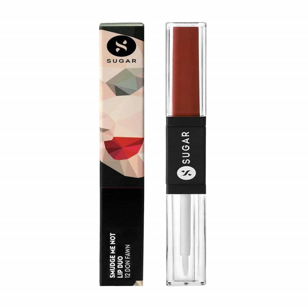 Sugar Smudge Me Not Lip Duo - Don Fawn (Yellowish Brown) | Grocsy