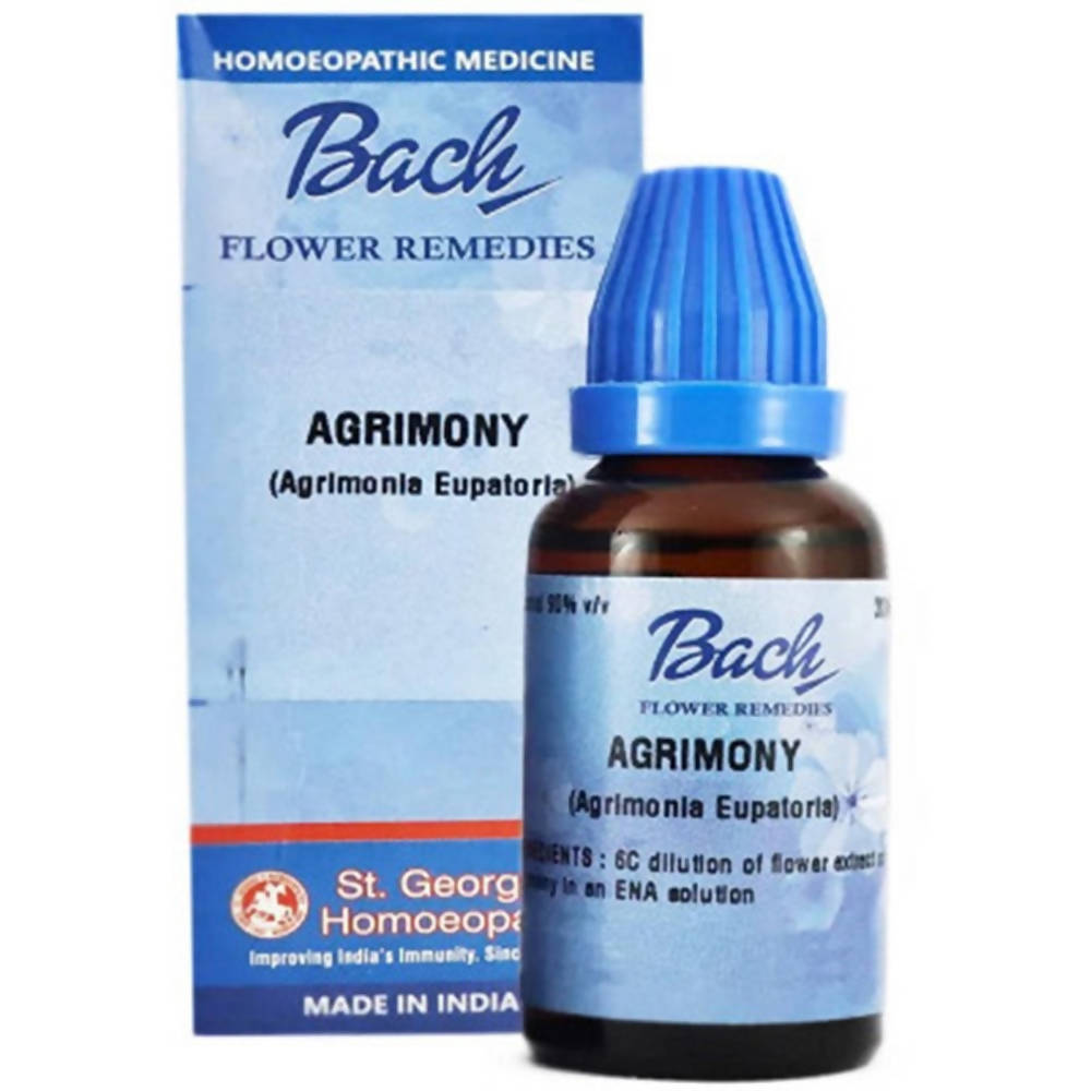 St. George's Bach Flower Remedies Agrimony Dilution | Grocsy