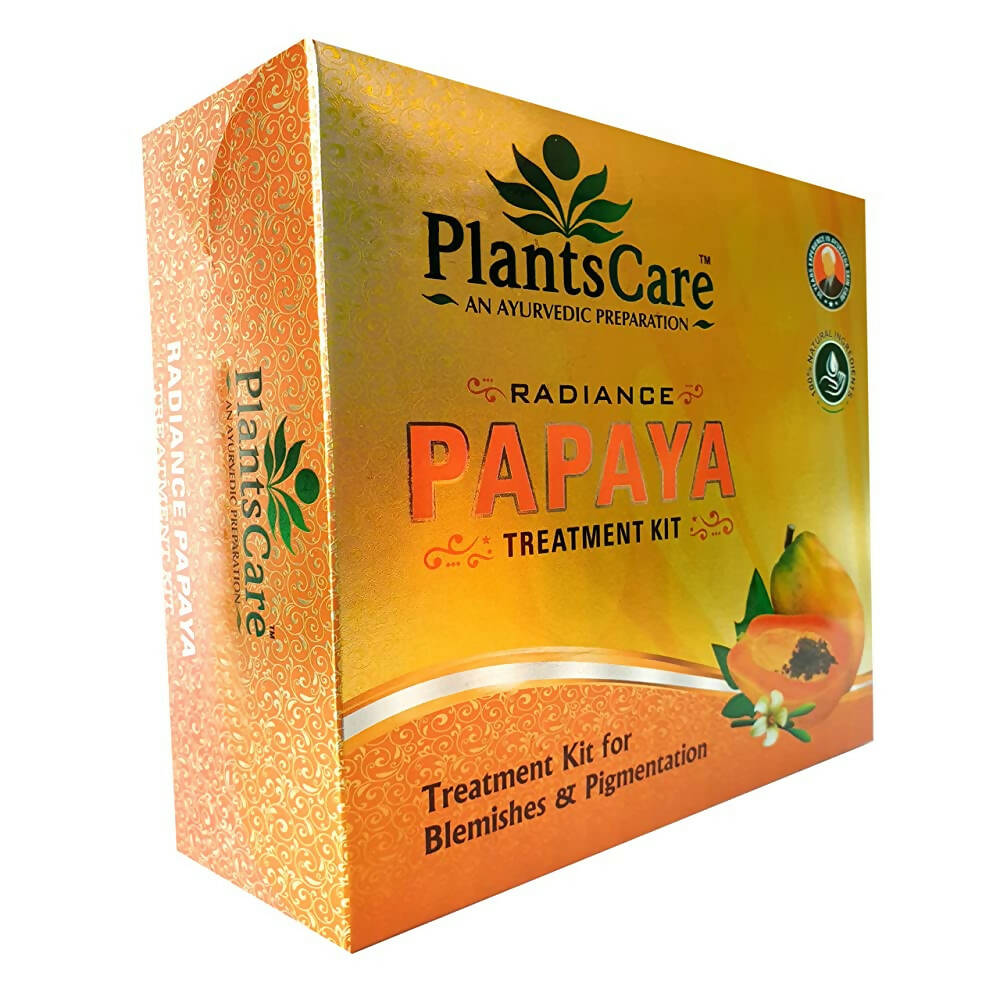 Plants Care Radiance Papaya Treatment Kit 410g+50ml | Grocsy