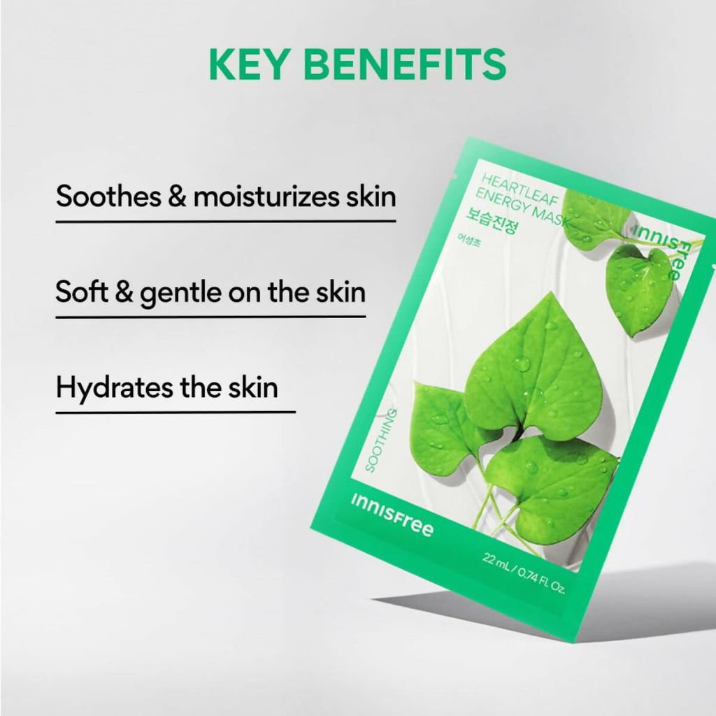 Innisfree Heartleaf Energy Mask | Grocsy