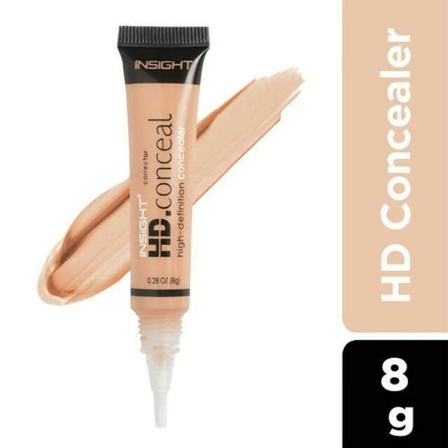 Insight Cosmetics Hd Concealer - Natural Finish, Water-Resistant - Porcelain | Grocsy