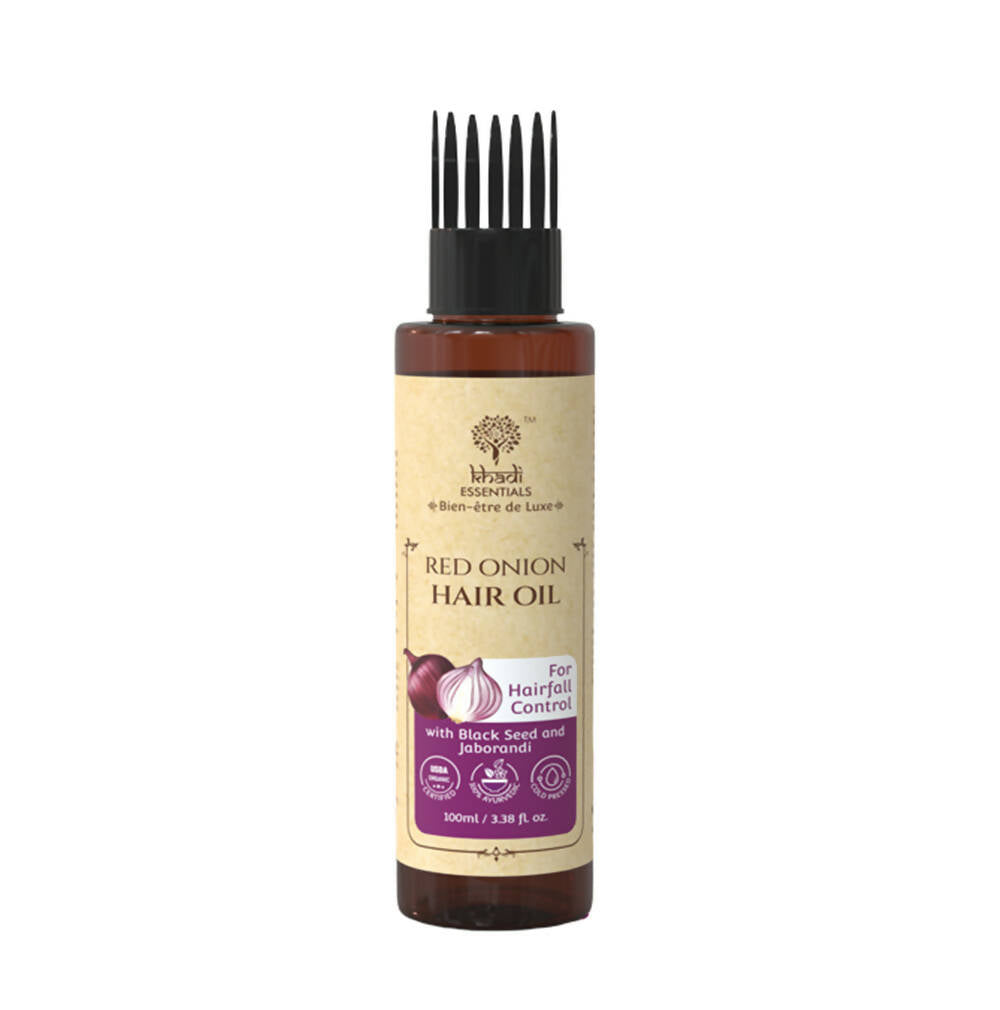 Khadi Essentials Red Onion Oil | Grocsy