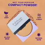 NY Bae Strobe Glow Compact Powder – Soft Gold 03 | Grocsy