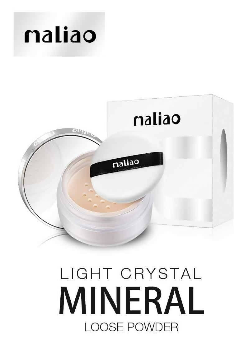 Maliao Professional Matte Look Light Crystal Mineral Loose Powder | Grocsy