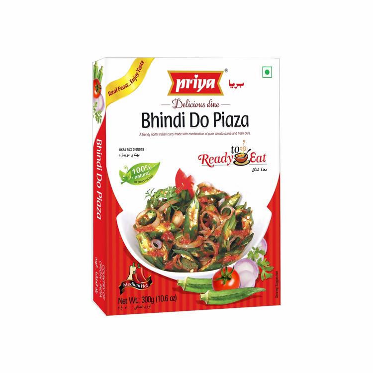 Priya Ready To Eat Bhindi Do Piaza | Grocsy