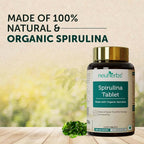 Neuherbs Organic Spirulina Tablets | Grocsy