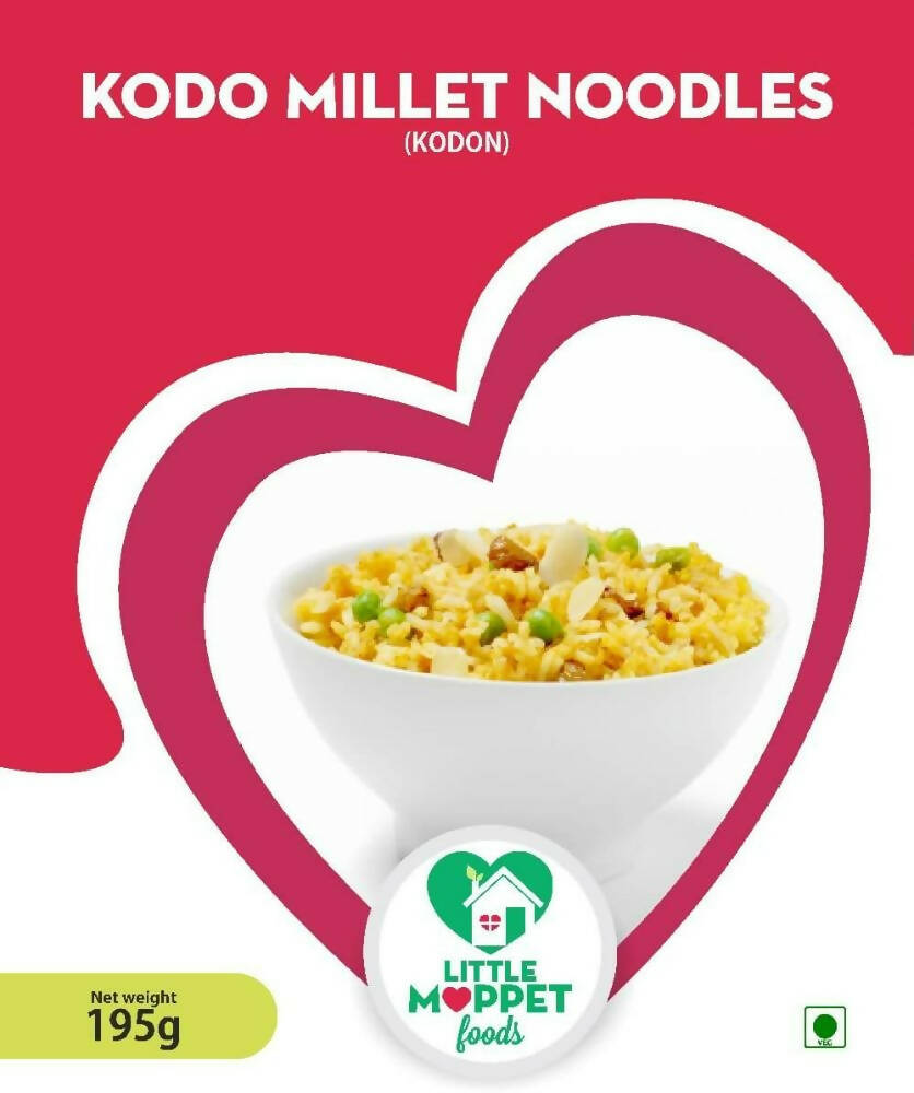 Little Moppet Foods Kodo Millet Noodles | Grocsy