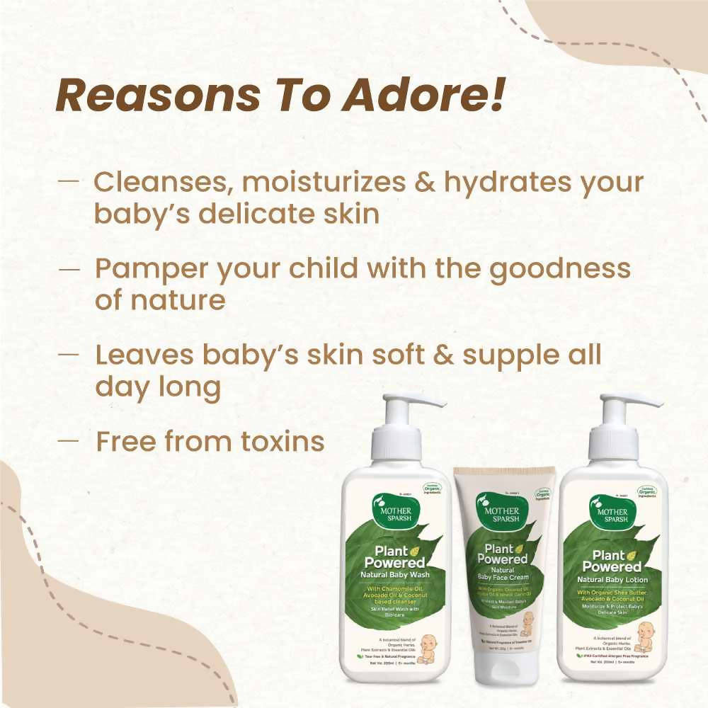 Mother Sparsh Baby's Skin Care Combo | Grocsy