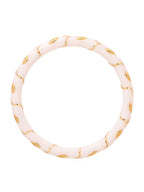 Ruby Raang White Traditional Bangle | Grocsy