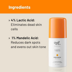 Chemist At Play Lactic Acid Exfoliating Body Wash & AHA Underarm Roll-On Combo | Grocsy