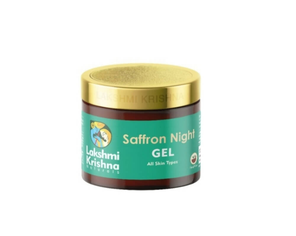 Lakshmi Krishna Naturals Saffron Night Gel | Grocsy
