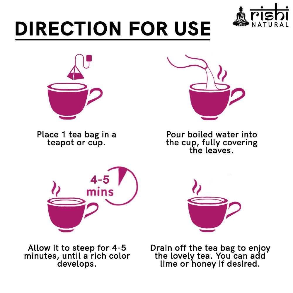 Rishi Natural Skin Glow Tea | Grocsy