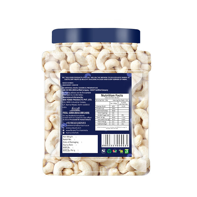 Yum Yum Cashews Jar | Grocsy