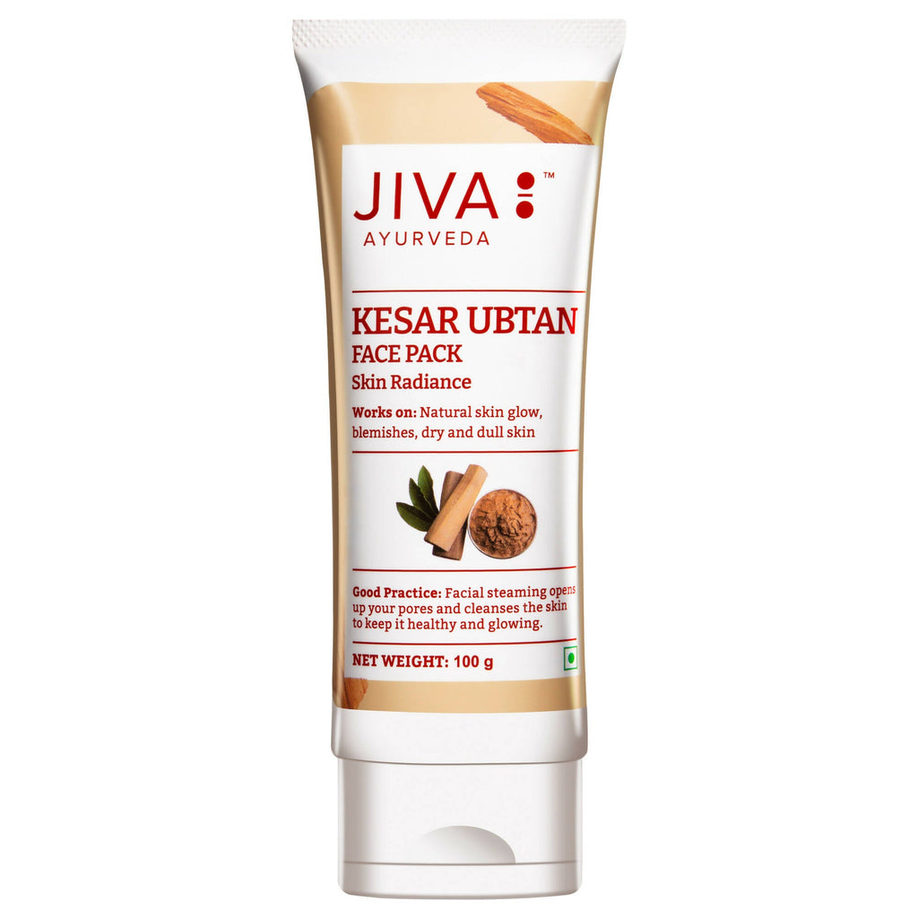 Jiva Ayurveda Kesar Ubtan Face Pack | Grocsy