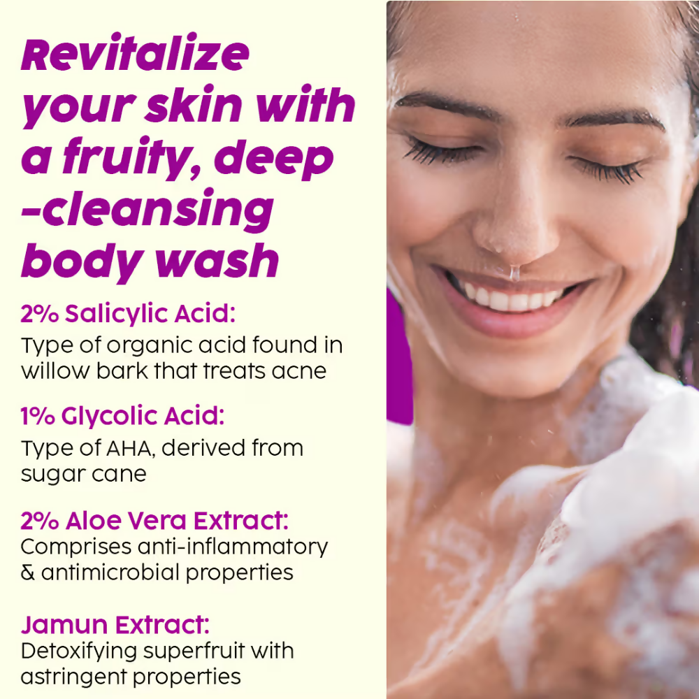 PLIX The Plant Fix Salicylic Acid Cleanser & Body Wash | Grocsy
