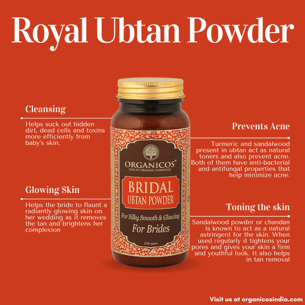 Organicos Bridal Ubtan Powder | Grocsy