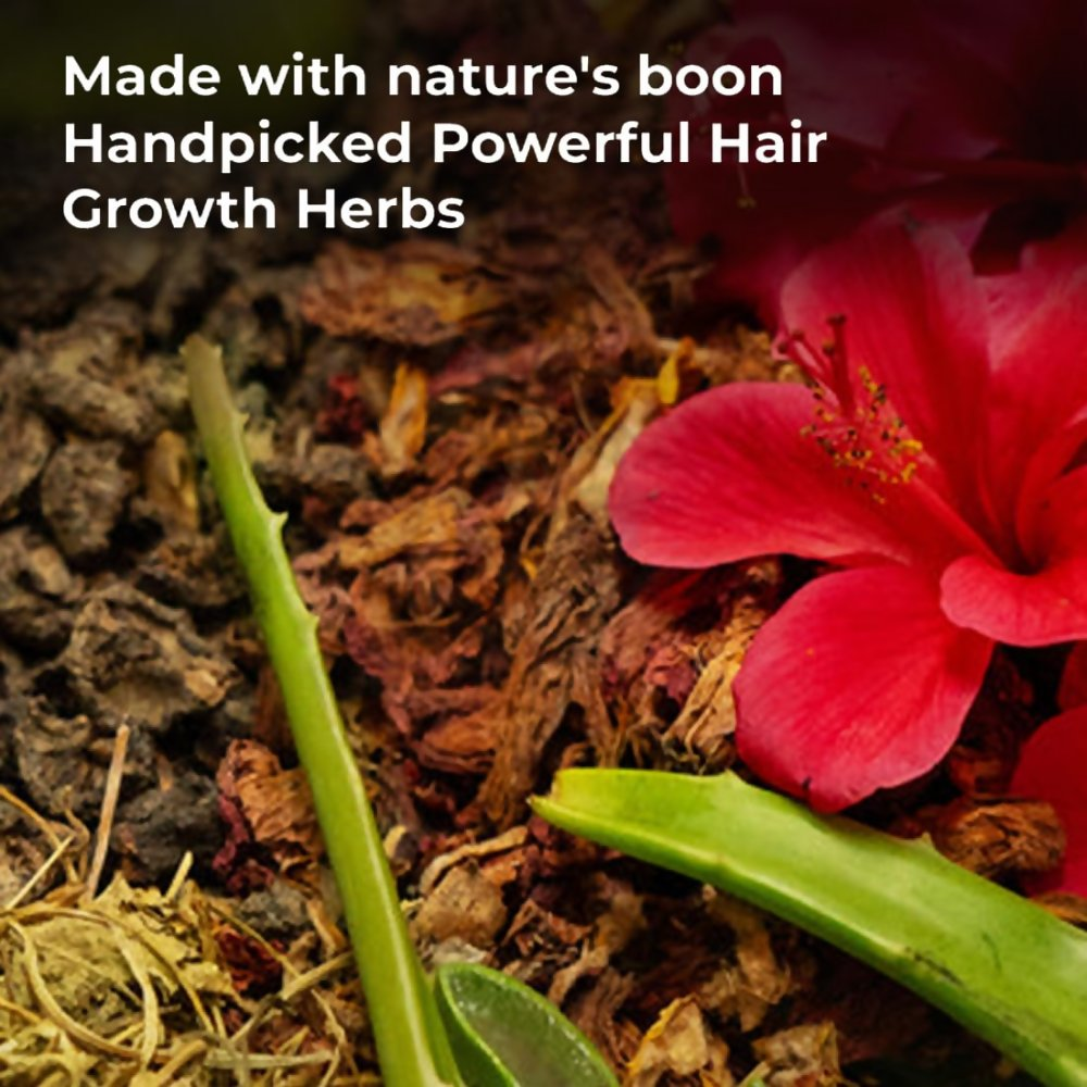 Pureus Herbals Shreekesha Hibiscus Methi Herbal Shampoo | Grocsy