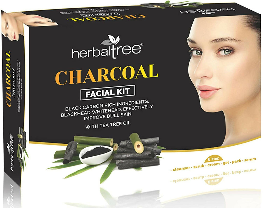 Herbal Tree Charcoal Facial Kit | Grocsy