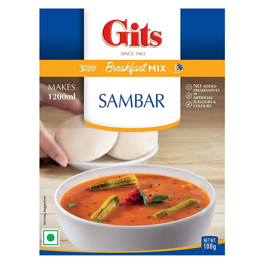 Gits Sambar Breakfast Mix | Grocsy