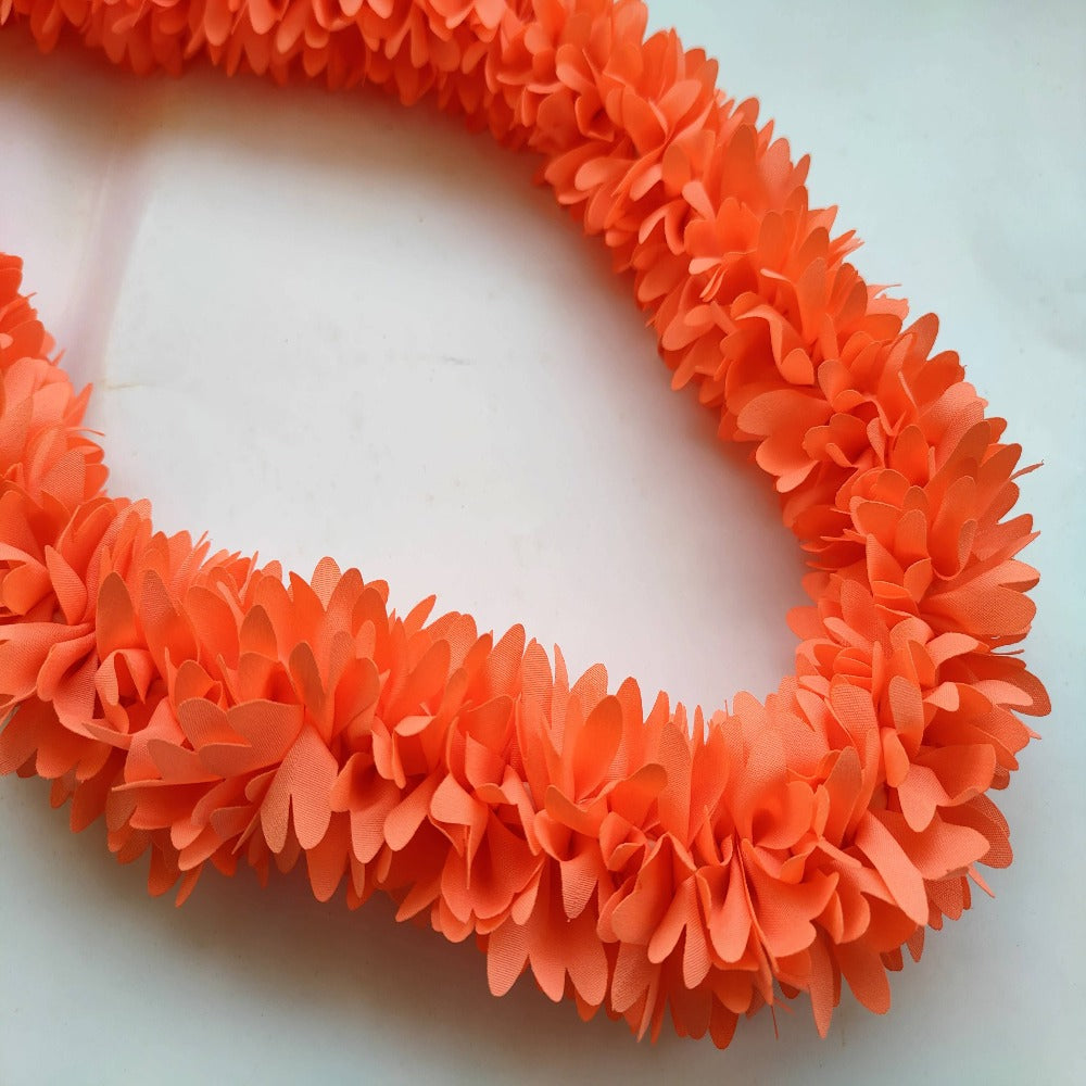 Orange Fabric Reusable Garland For God Frames | Grocsy