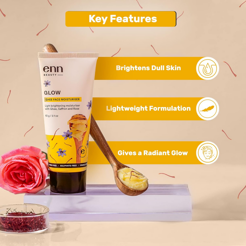 Enn Glow Ghee Face Moisturizer For Glowing & Hydrating Skin | Grocsy