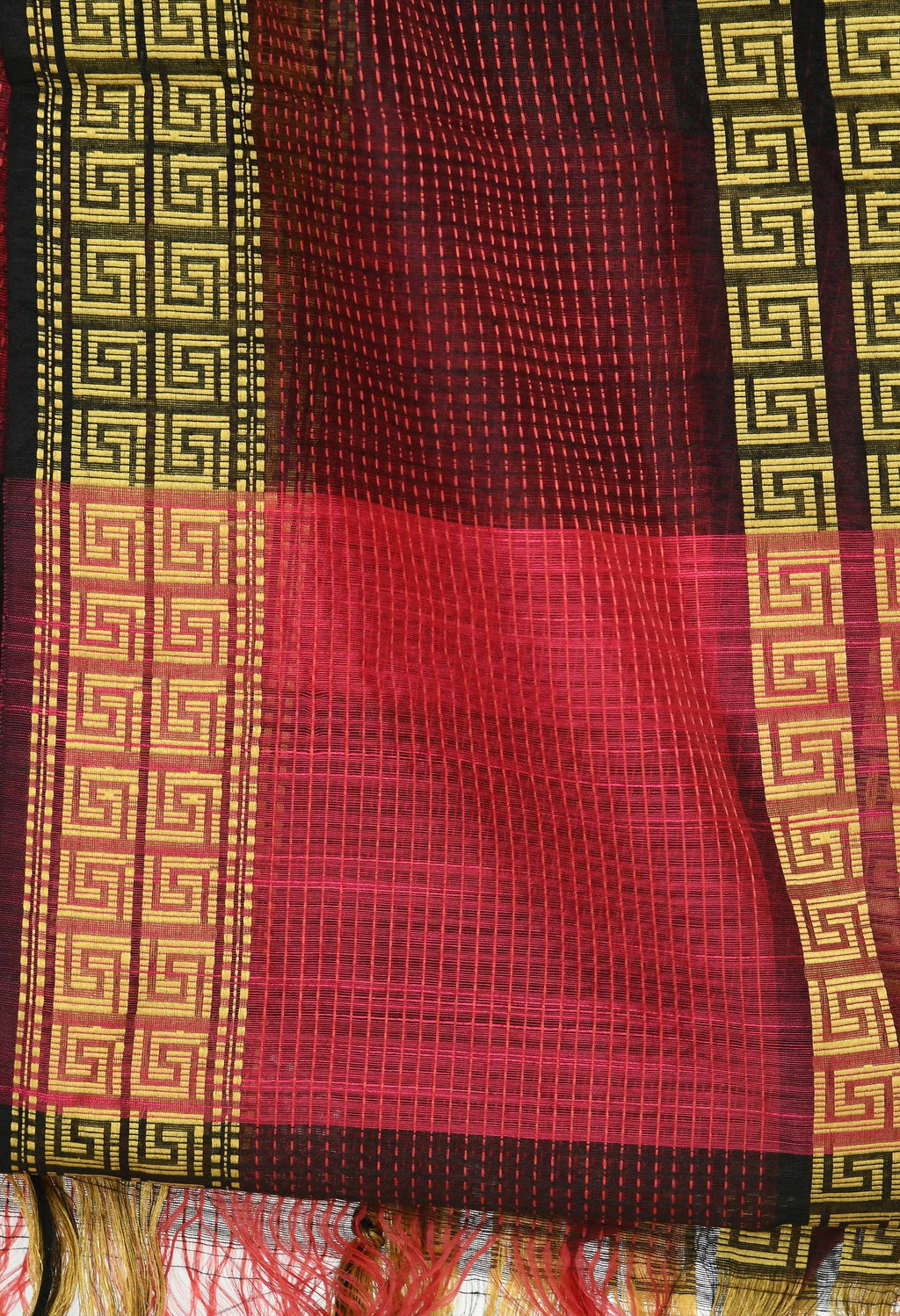 Mominos Fashion Moeza Handloom Cotton Rani Tone Dupatta | Grocsy