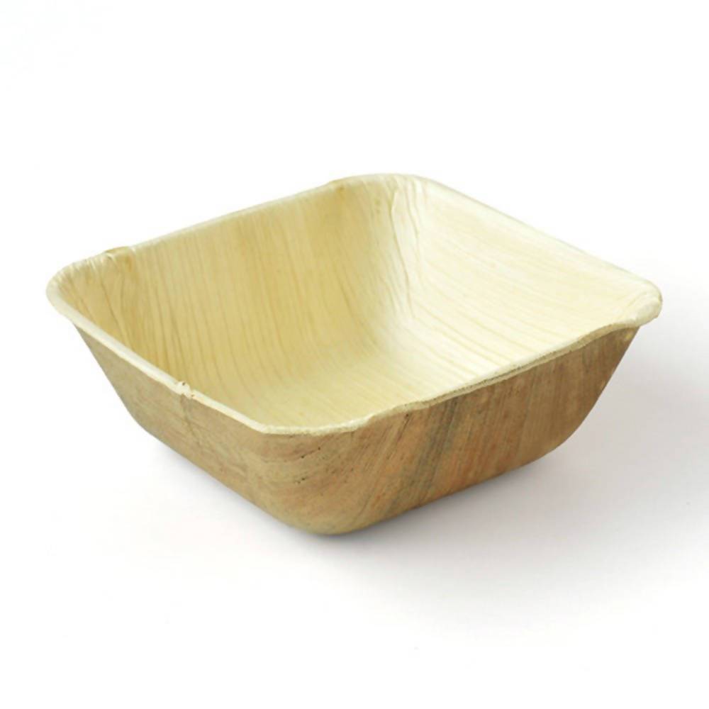 Eco Friendly Areca Leaf 300 ml Bowl | Grocsy
