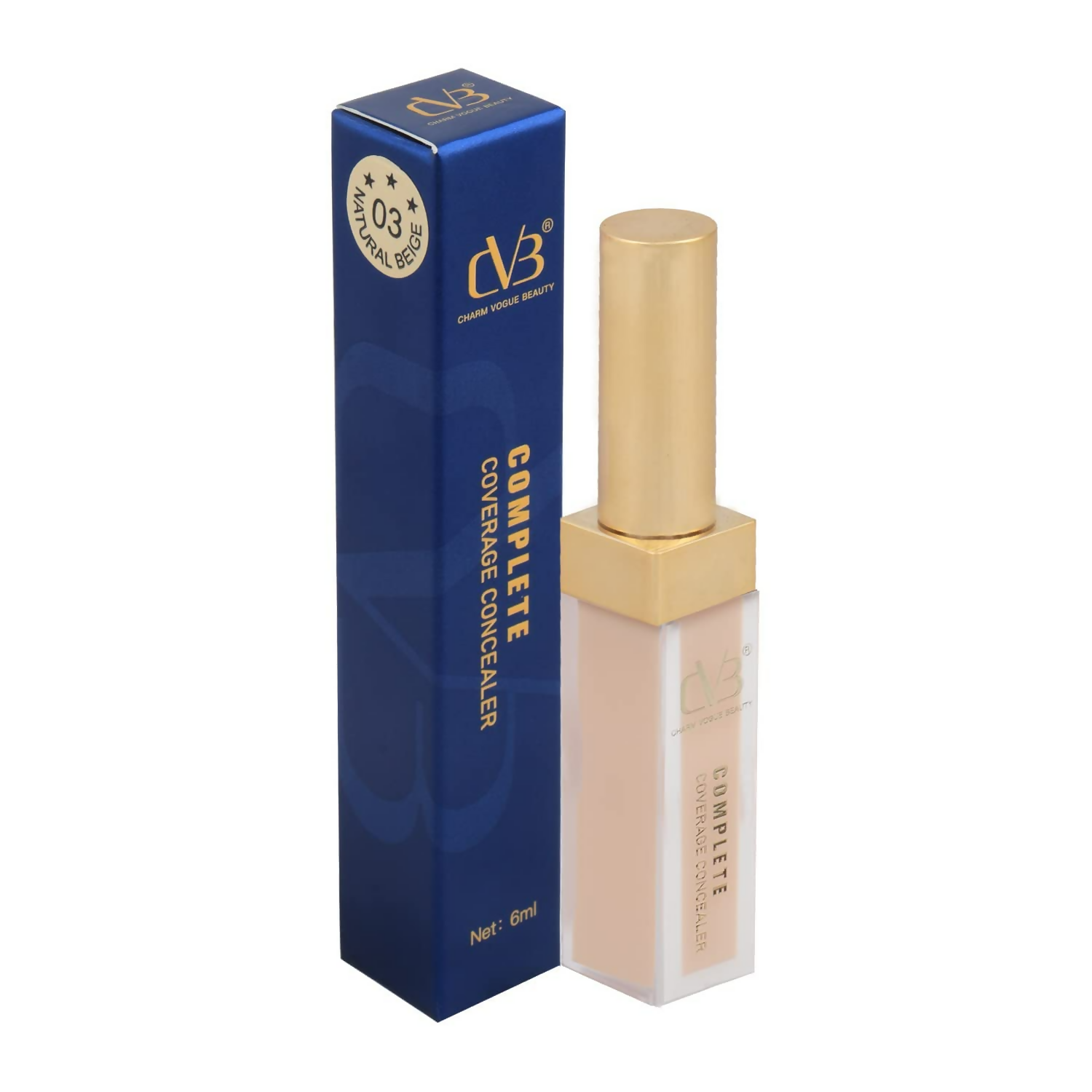 CVB C97 Natural Nude Complete Coverage Liquid Concealer Natural Beige | Grocsy