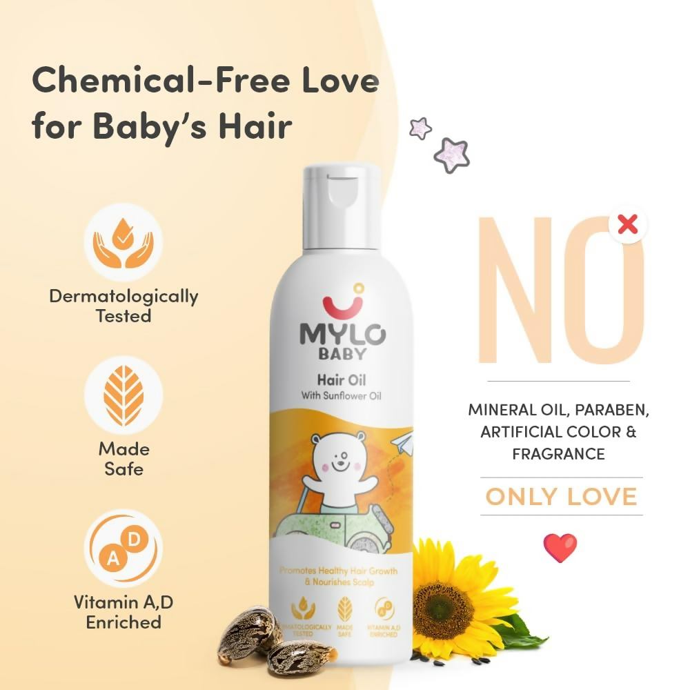 Mylo Baby Hair Oil | Grocsy
