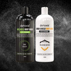 Detoxie Body Wash with Loofah - Urban Shield & Wellness | Grocsy