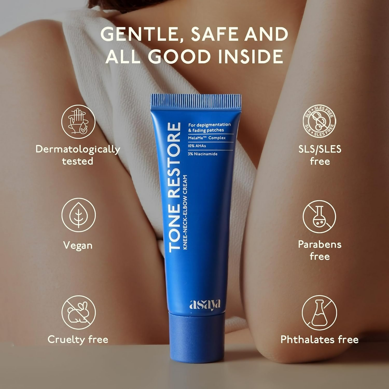 Asaya Tone Restore Advanced Pigmentation Cream with MelaMe Complex | Grocsy